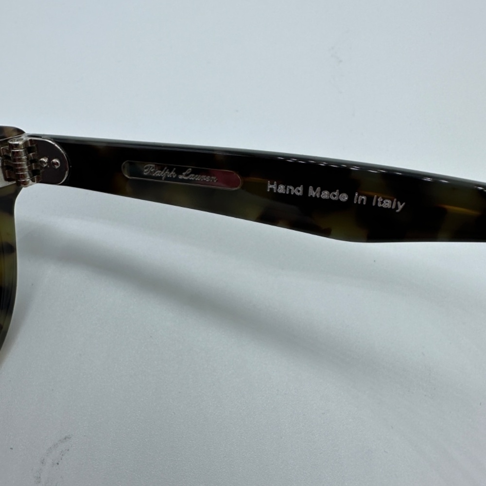 Ralph Lauren Sunglasses Women 0RL8146P 49 5613R5 Shiny Black on Spotty Havana - Picture 11 of 16